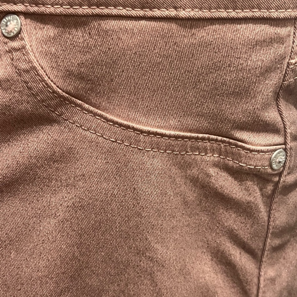 Level 99 Women's Skinny Jeans in Light Pink - Picture 2 of 8
